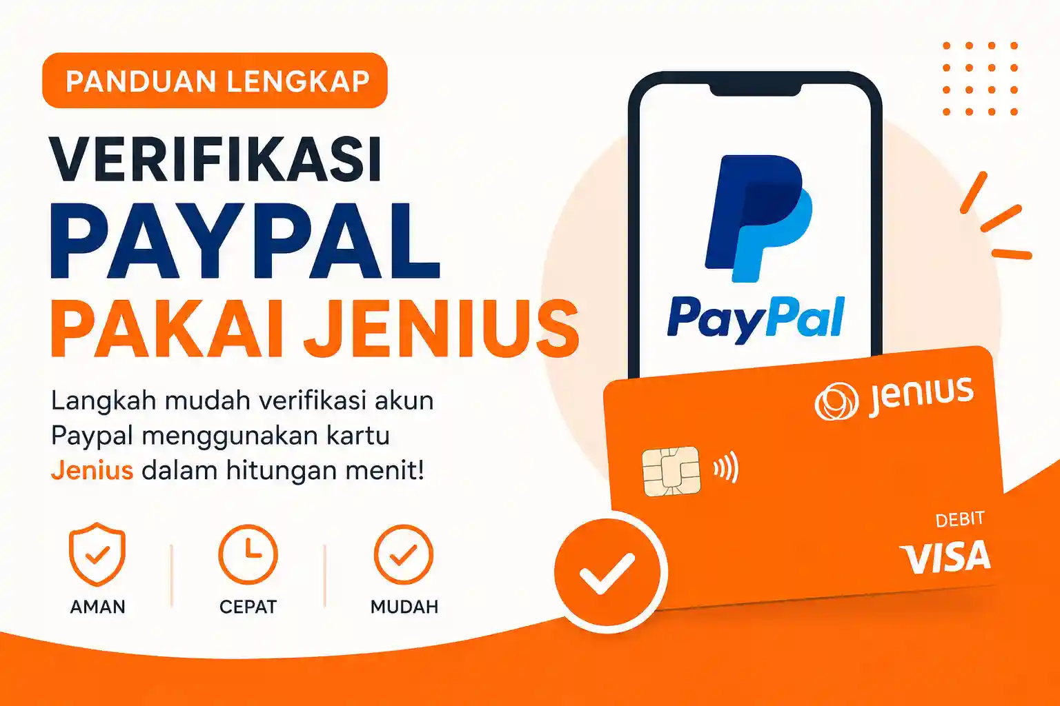 Cara Verifikasi Paypal Pakai Jenius dengan Mudah
