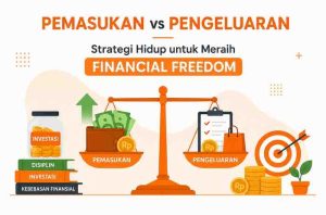 Pemasukan vs Pengeluaran Strategi Hidup untuk Meraih Financial Freedom
