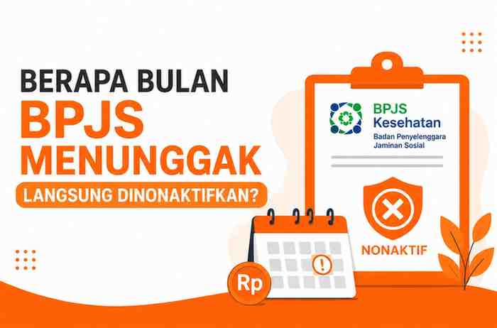 Berapa Bulan BPJS Menunggak Langsung Dinonaktifkan