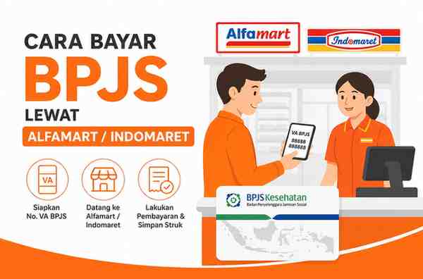 Cara Bayar BPJS Lewat Alfamart Indomaret