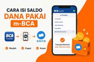Cara Isi (Top Up) Saldo Dana Pakai m-BCA