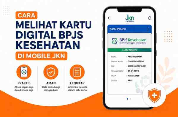 Cara Melihat Kartu Digital BPJS Kesehatan di Mobile JKN