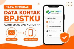 Cara Merubah Data Kontak BPJSTKU [Ganti Email dan Nomor HP]