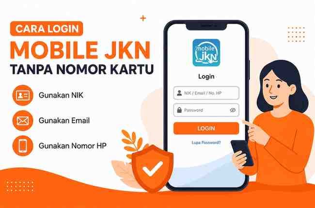 Cara Login Mobile JKN Tanpa Nomor Kartu