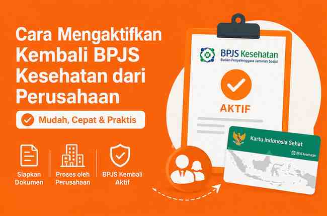 Cara Mengaktifkan Kembali BPJS Kesehatan dari Perusahaan