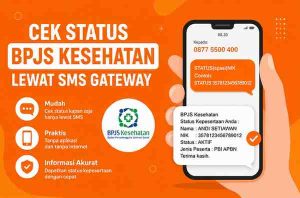 Cek Status BPJS Kesehatan Lewat SMS Gateway