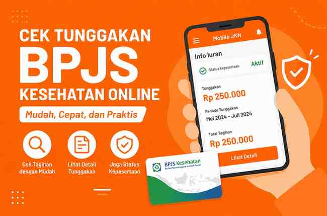 Cek Tunggakan BPJS Kesehatan Online