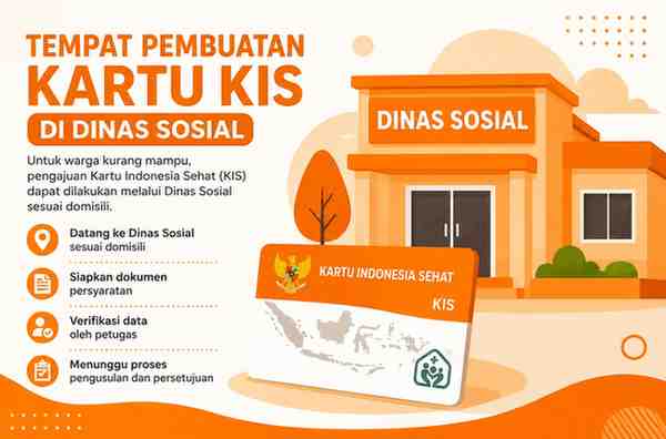 Tempat Pembuatan Kartu KIS di Dinas Sosial